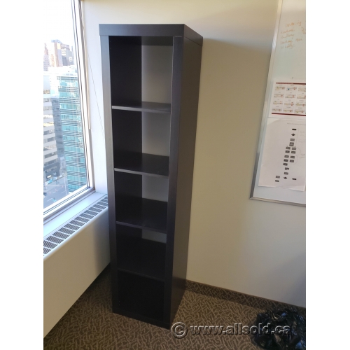 Black Lack Ikea Storage Cube Tower 5x1 Allsold.ca Buy & Sell Used